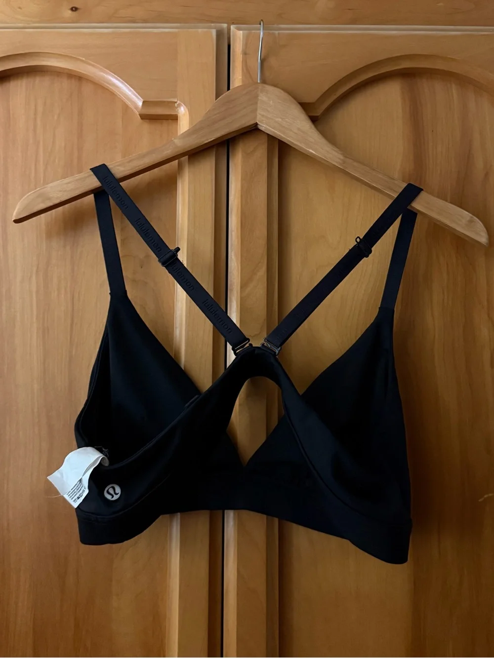 lululemon athletica Black V‑Back Lightweight Bralette